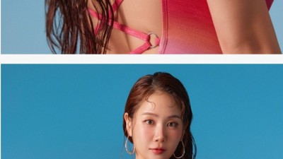 소유 레노마 수영복 모델 발탁
