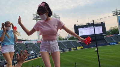 안지현 치어리더 남친이 쥰내 부러운 이유