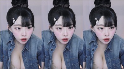 판다TV 출신 여캠 가슴 초근접샷