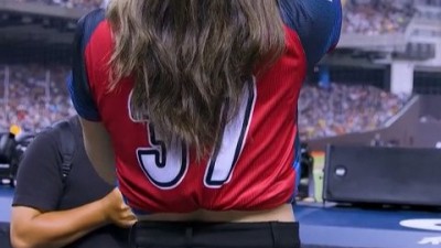 권희원 치어리더 1열 관중 시점