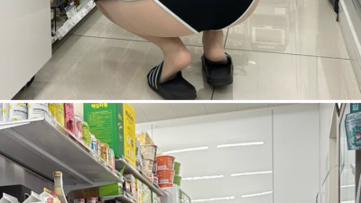 돌핀팬츠 입은 편순이 뒤태