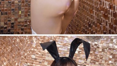 흑백 바니걸.. 그와중에 몸매 미침